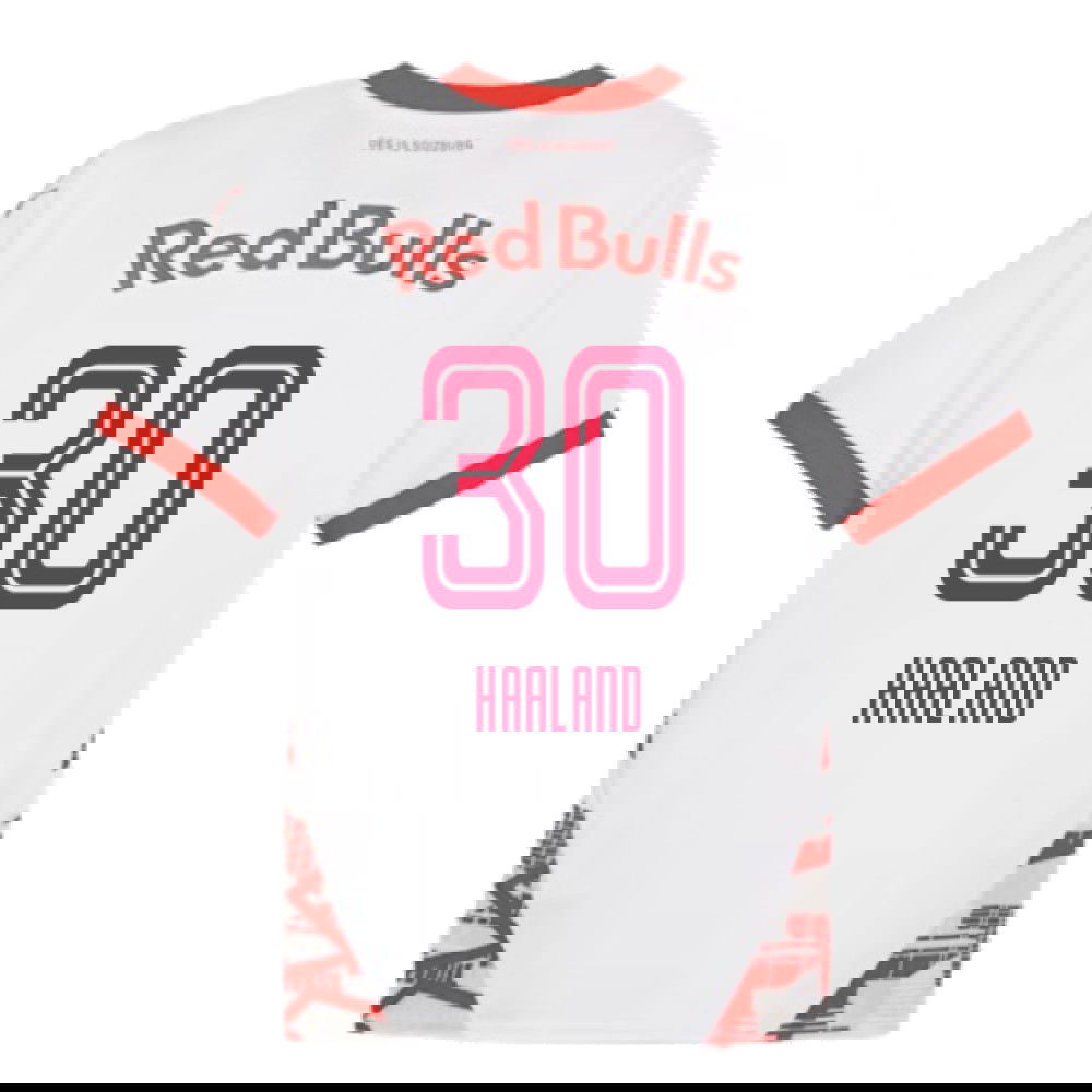 2024-2025 Red Bull Salzburg Home Shirt (Haaland 30)