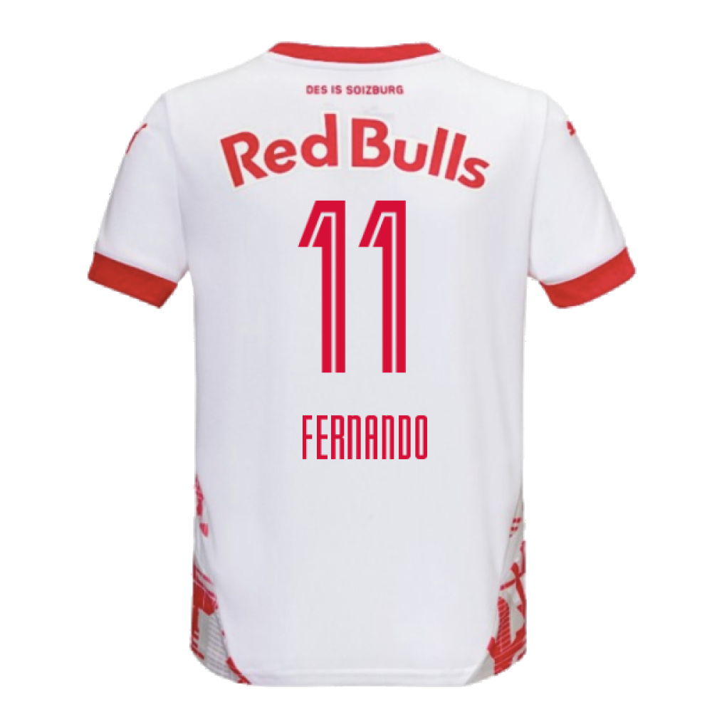 2024-2025 Red Bull Salzburg Home Shirt (Kids) (Fernando 11)