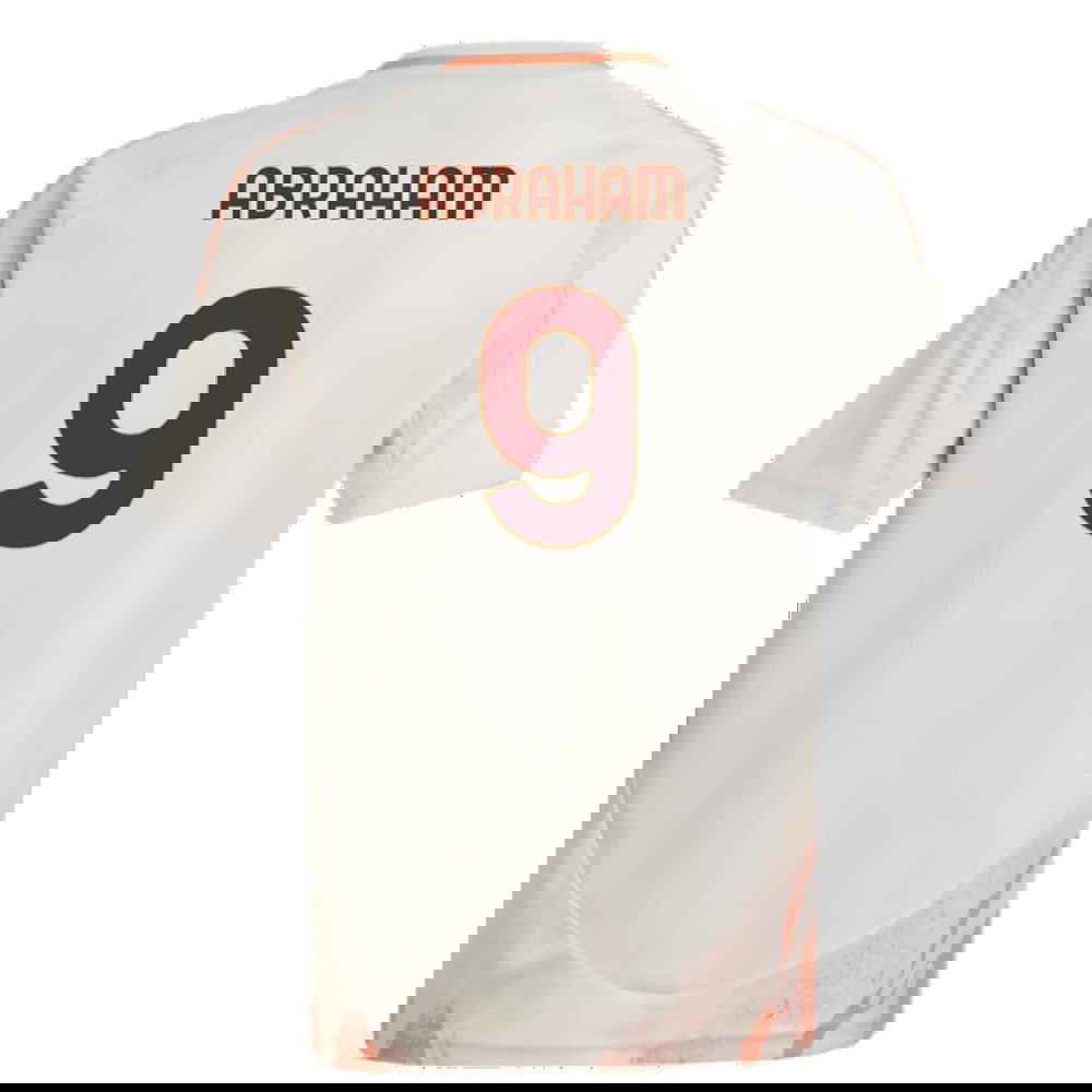 2024-2025 Roma Away Shirt (Kids) (Abraham 9)