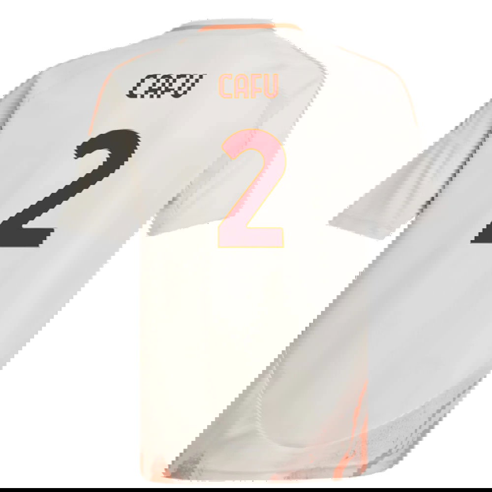 2024-2025 Roma Away Shirt (Kids) (Cafu 2)