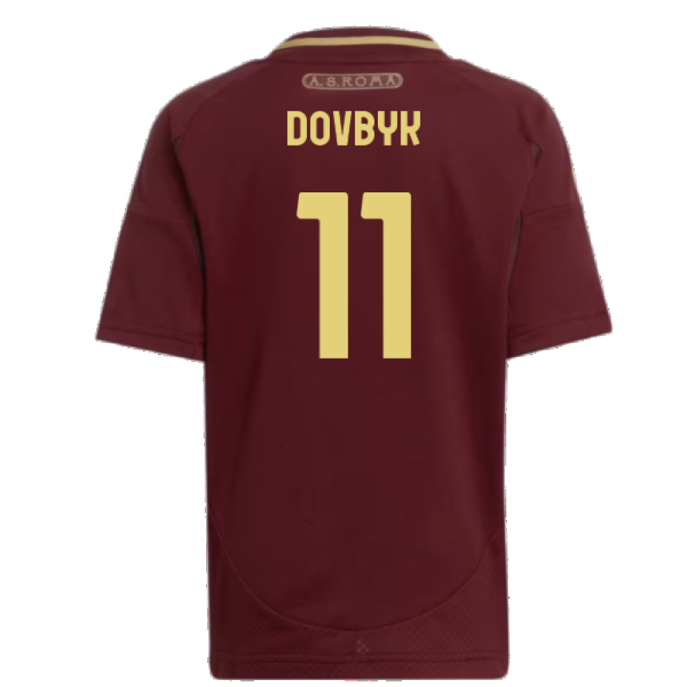 2024-2025 Roma Home Shirt (Kids) (Dovbyk 11)