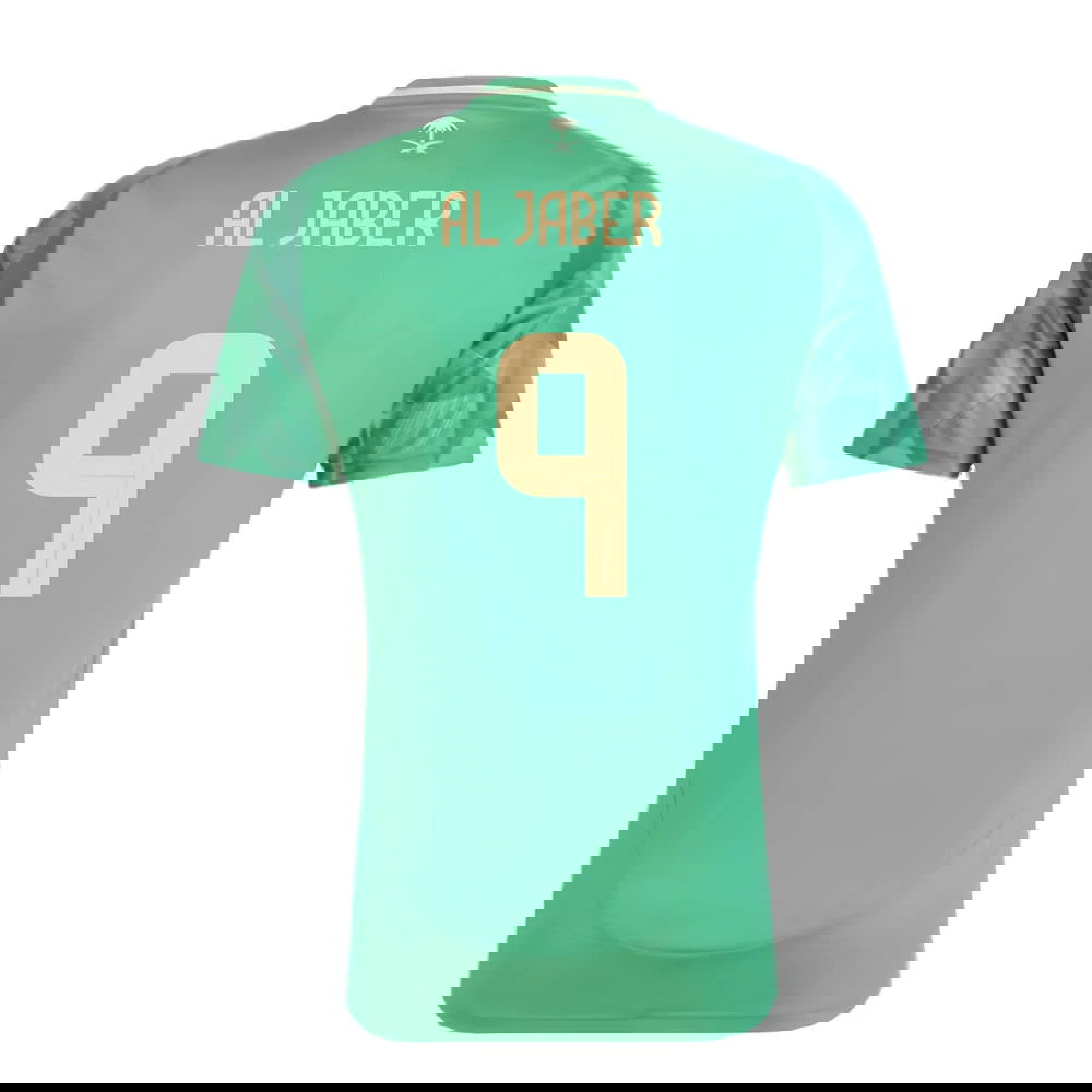 2024-2025 Saudi Arabia Home Shirt (Al Jaber 9)