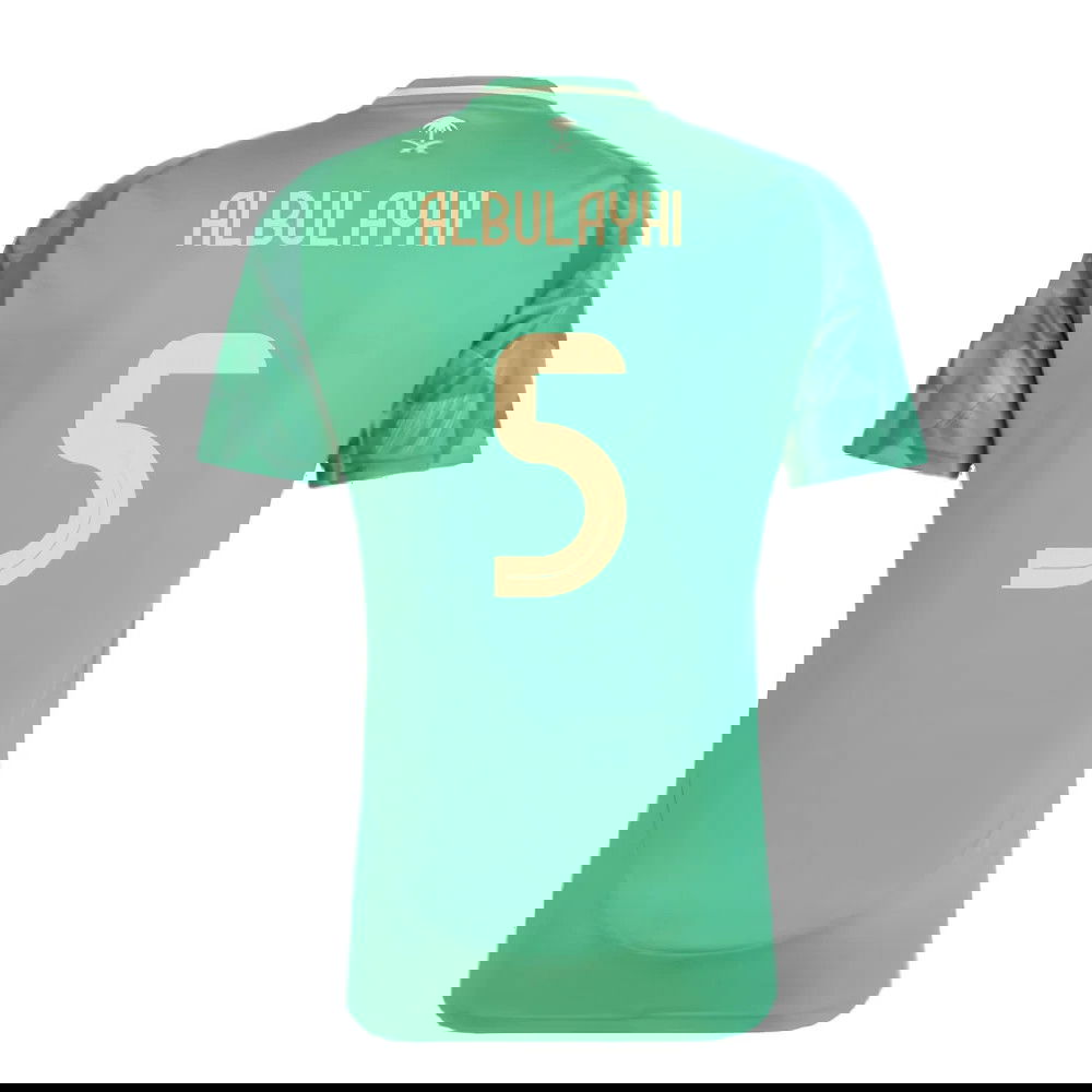 2024-2025 Saudi Arabia Home Shirt (ALBULAYHI 5)