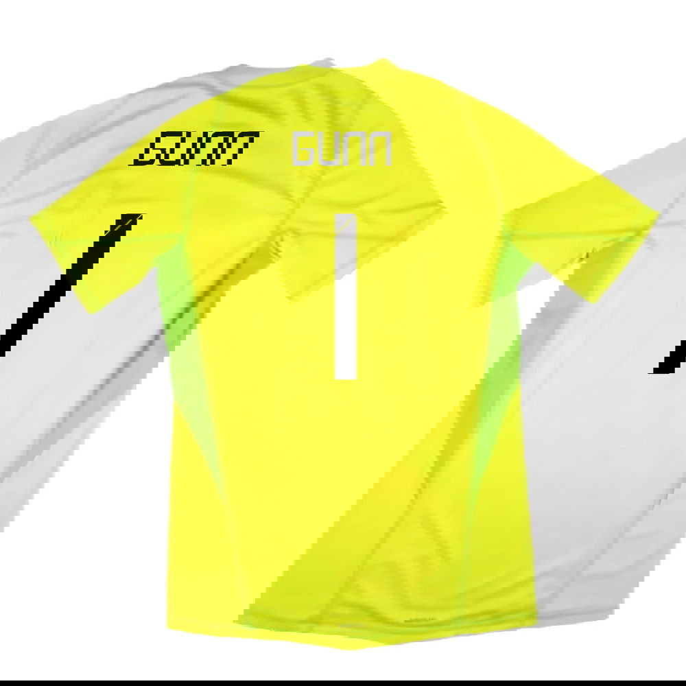 2024-2025 Scotland Home Goalkeeper Shirt (Yellow) (Gunn 1)