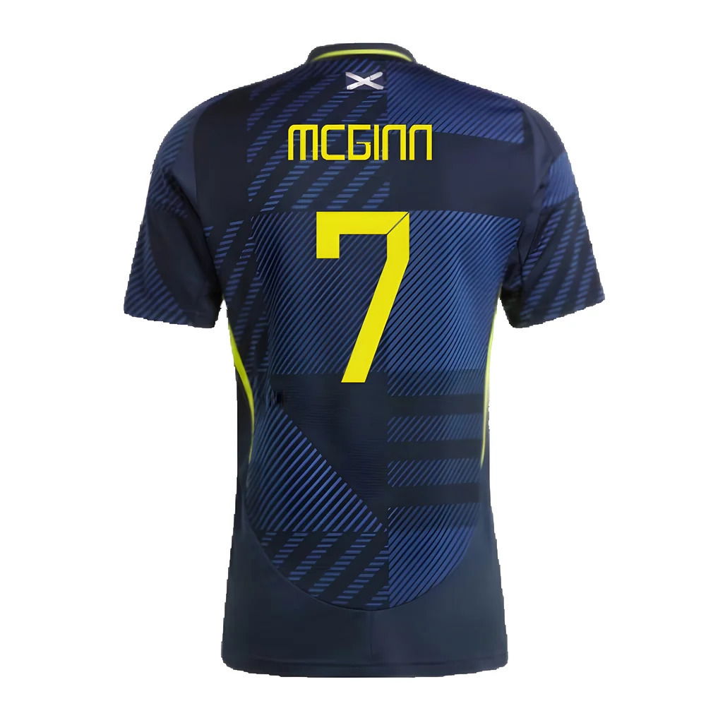 2024-2025 Scotland Home Shirt (McGinn 7)
