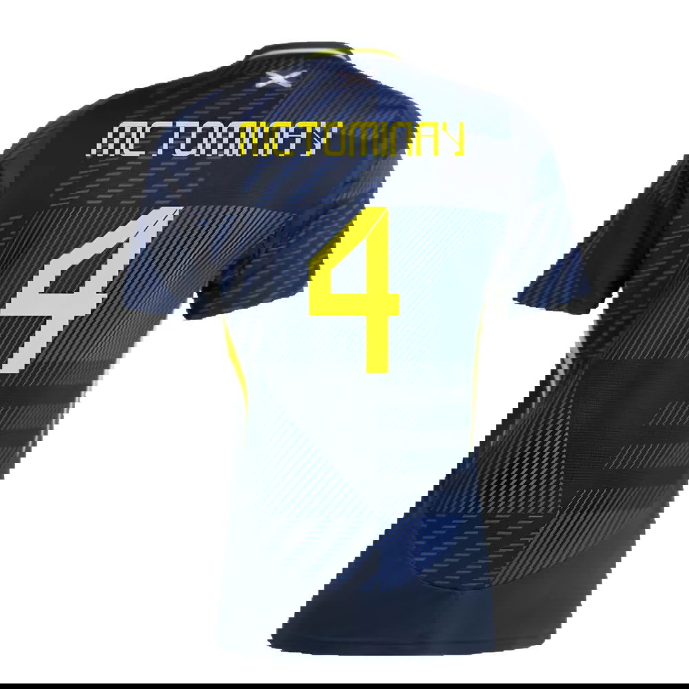2024-2025 Scotland Home Shirt (McTominay 4)