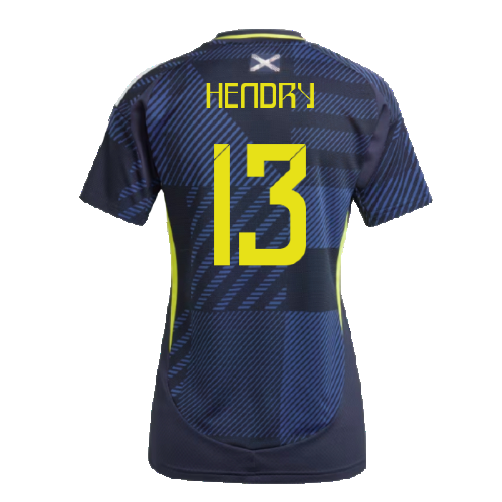 2024-2025 Scotland Home Shirt (Womens) (Hendry 13)