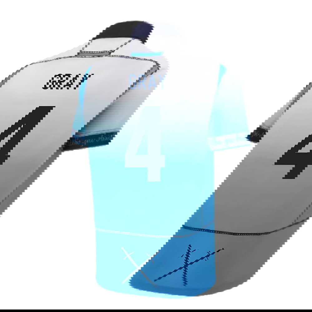 2024-2025 Scotland Rugby Away Replica Shirt (Gray 4)