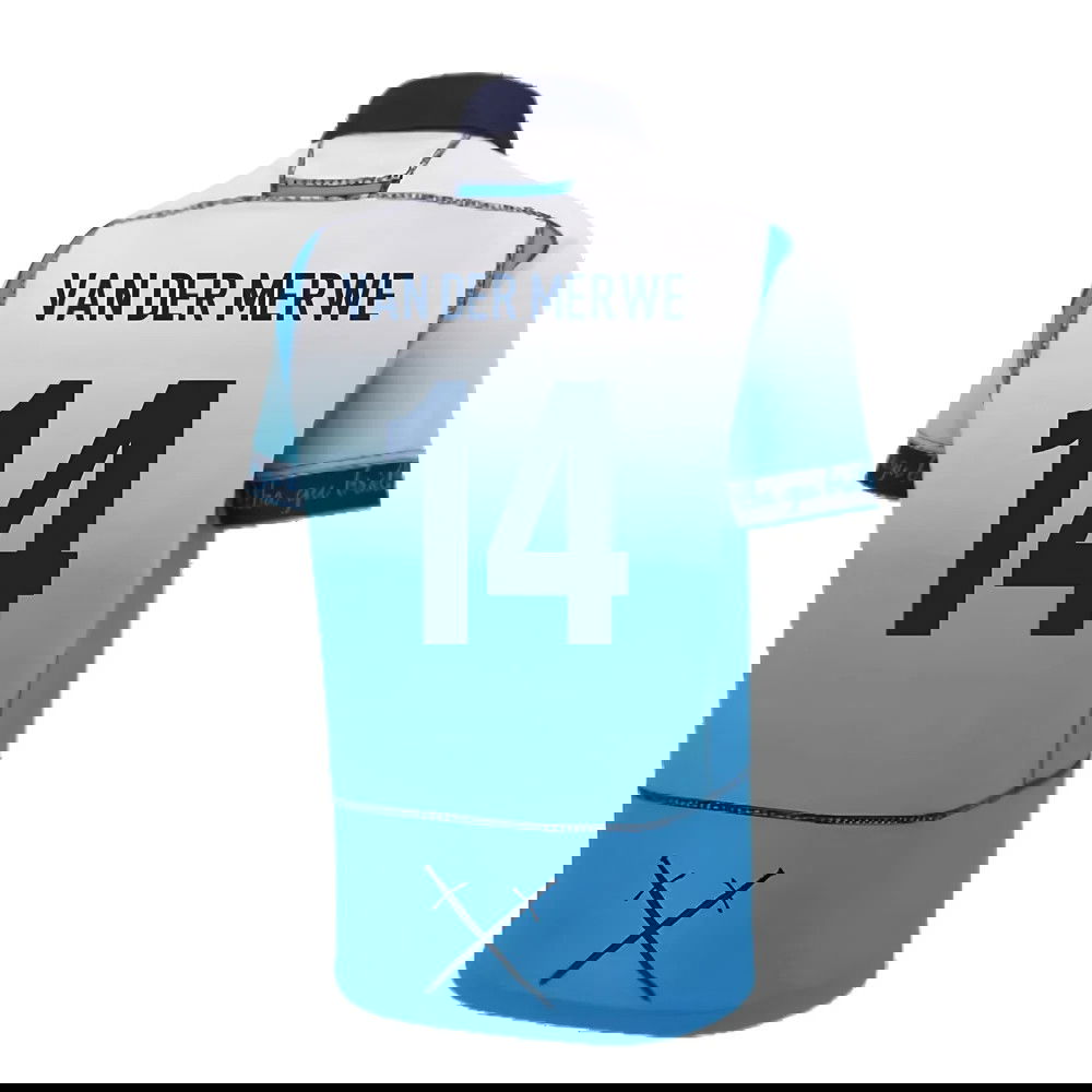 2024-2025 Scotland Rugby Away Replica Shirt (Van Der Merwe 14)