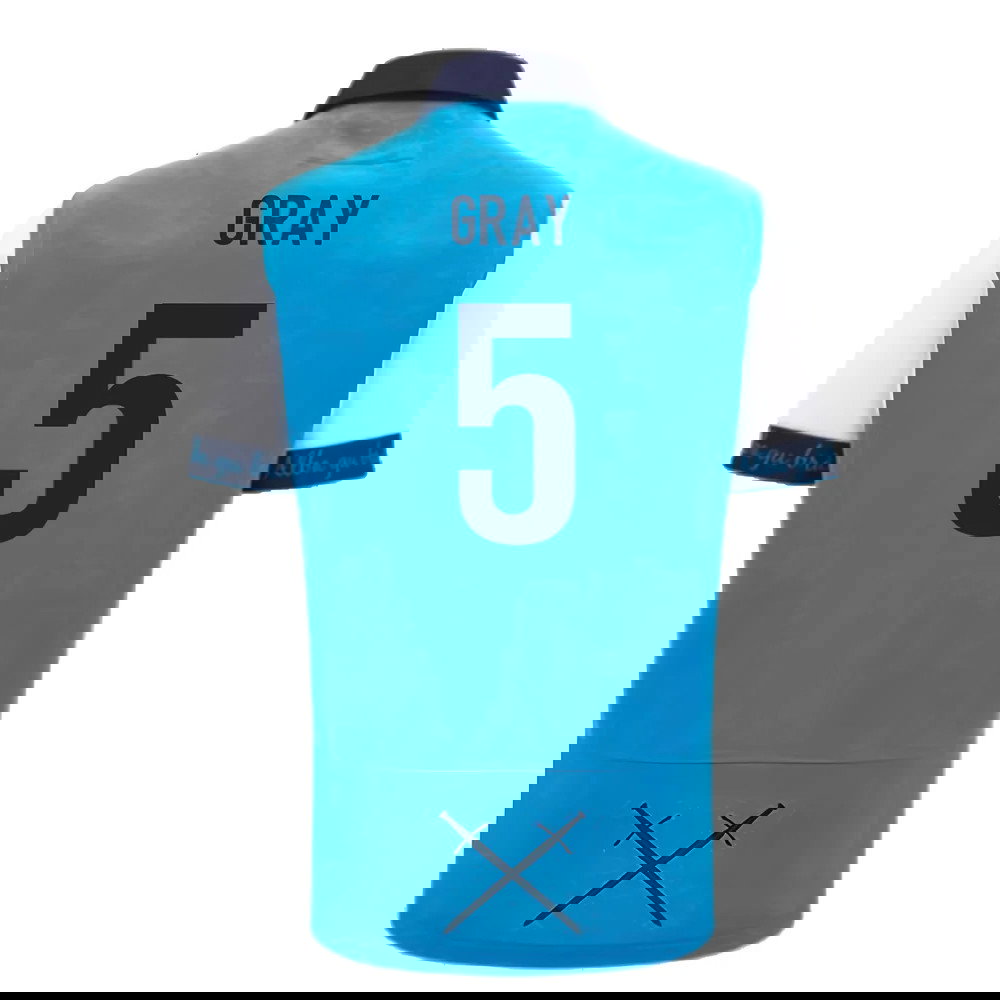 2024-2025 Scotland Rugby Away SS Cotton Shirt (Kids) (Gray 5)