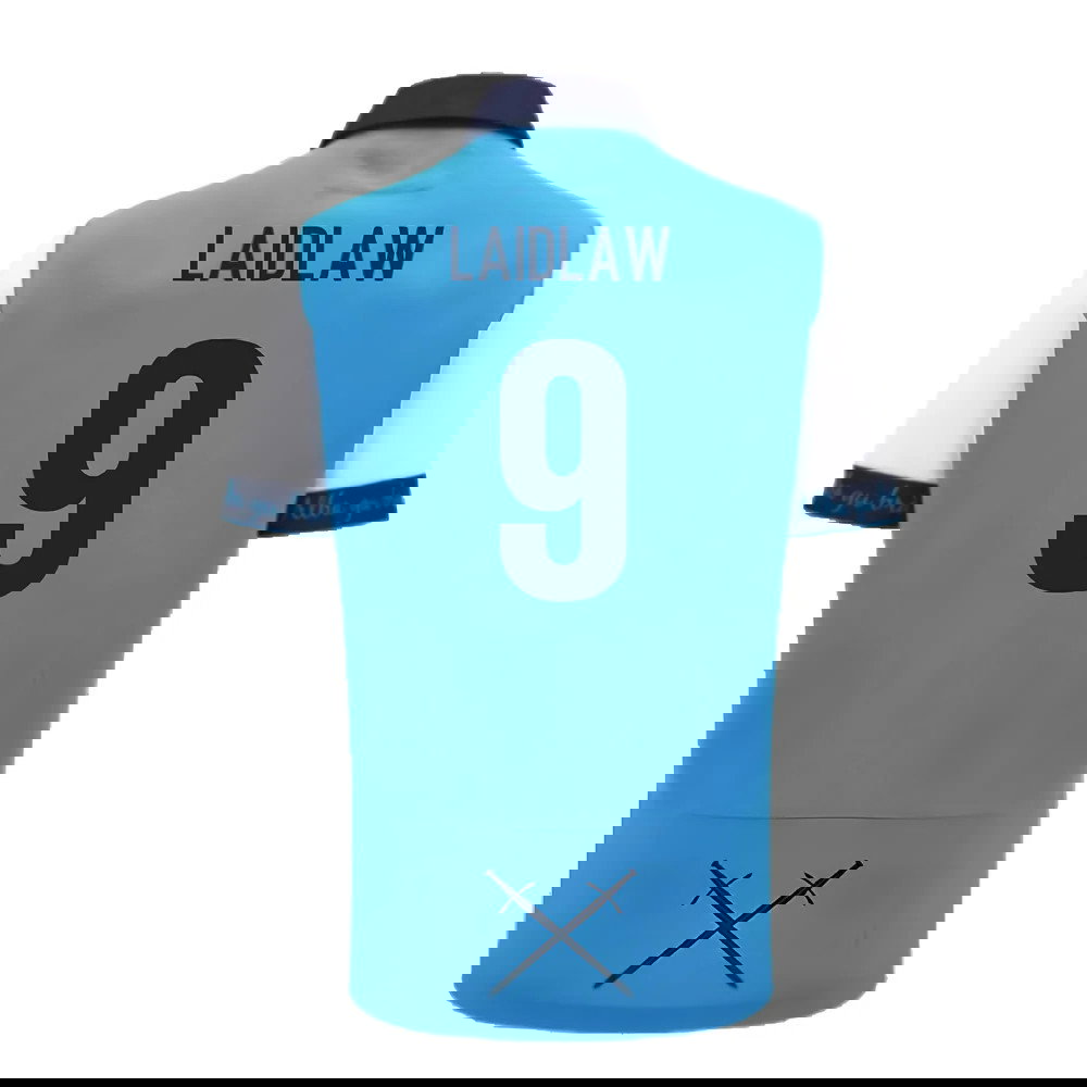 2024-2025 Scotland Rugby Away SS Cotton Shirt (Laidlaw 9)