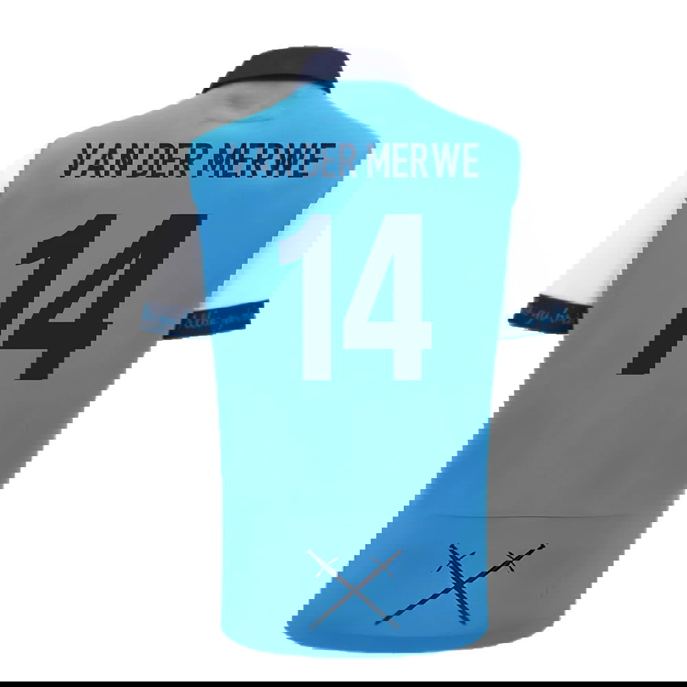 2024-2025 Scotland Rugby Away SS Cotton Shirt (Van Der Merwe 14)