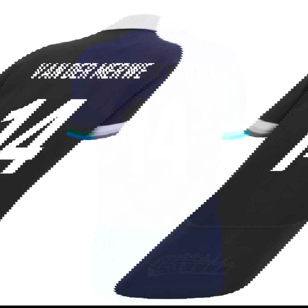 2024-2025 Scotland Rugby Home Cotton Shirt (Womens) (Van Der Merwe 14)