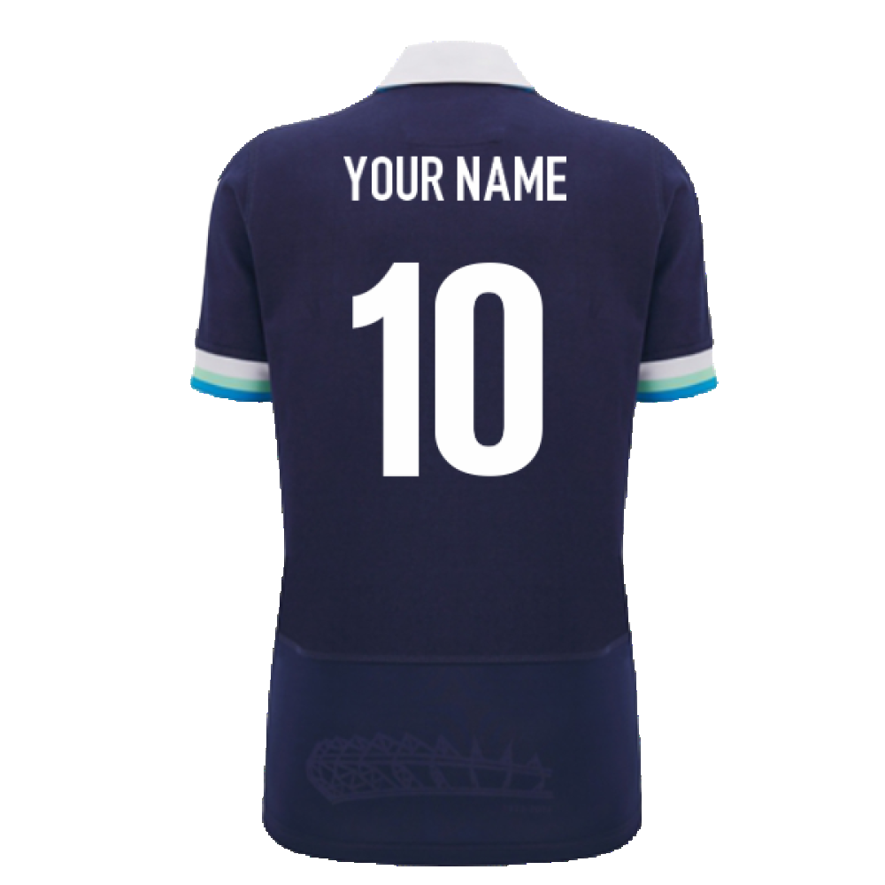 2024-2025 Scotland Rugby Home Cotton Shirt (Womens) (Your Name)