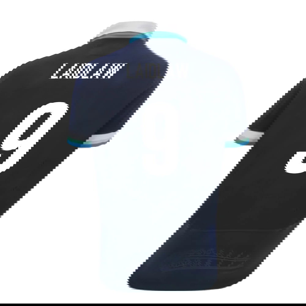 2024-2025 Scotland Rugby Home SS Cotton Shirt (Laidlaw 9)