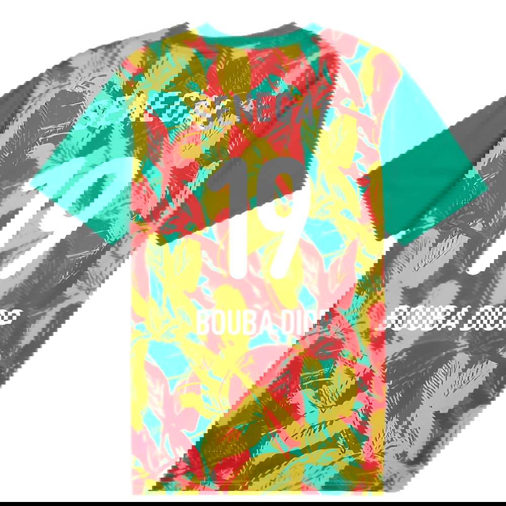 2024-2025 Senegal Prematch SS Jersey (Green) (Bouba Diop 19)