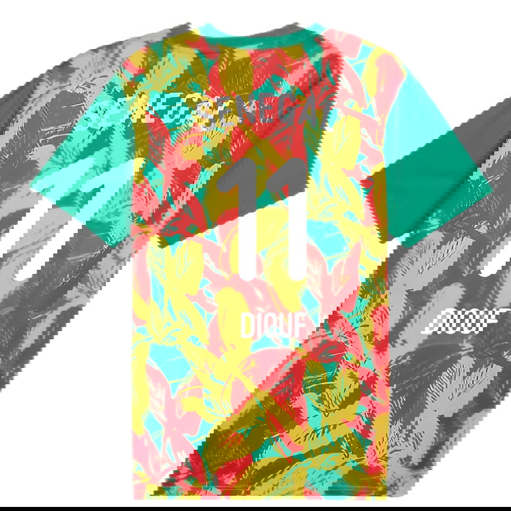 2024-2025 Senegal Prematch SS Jersey (Green) (Diouf 11)