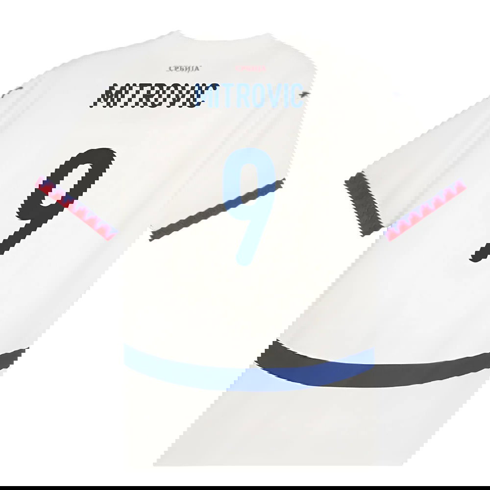 2024-2025 Serbia Away Shirt (Mitrovic 9)