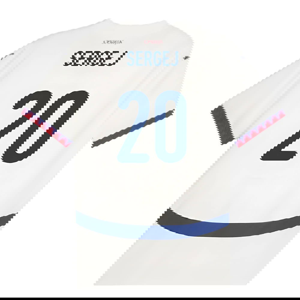 2024-2025 Serbia Away Shirt (Sergej 20)