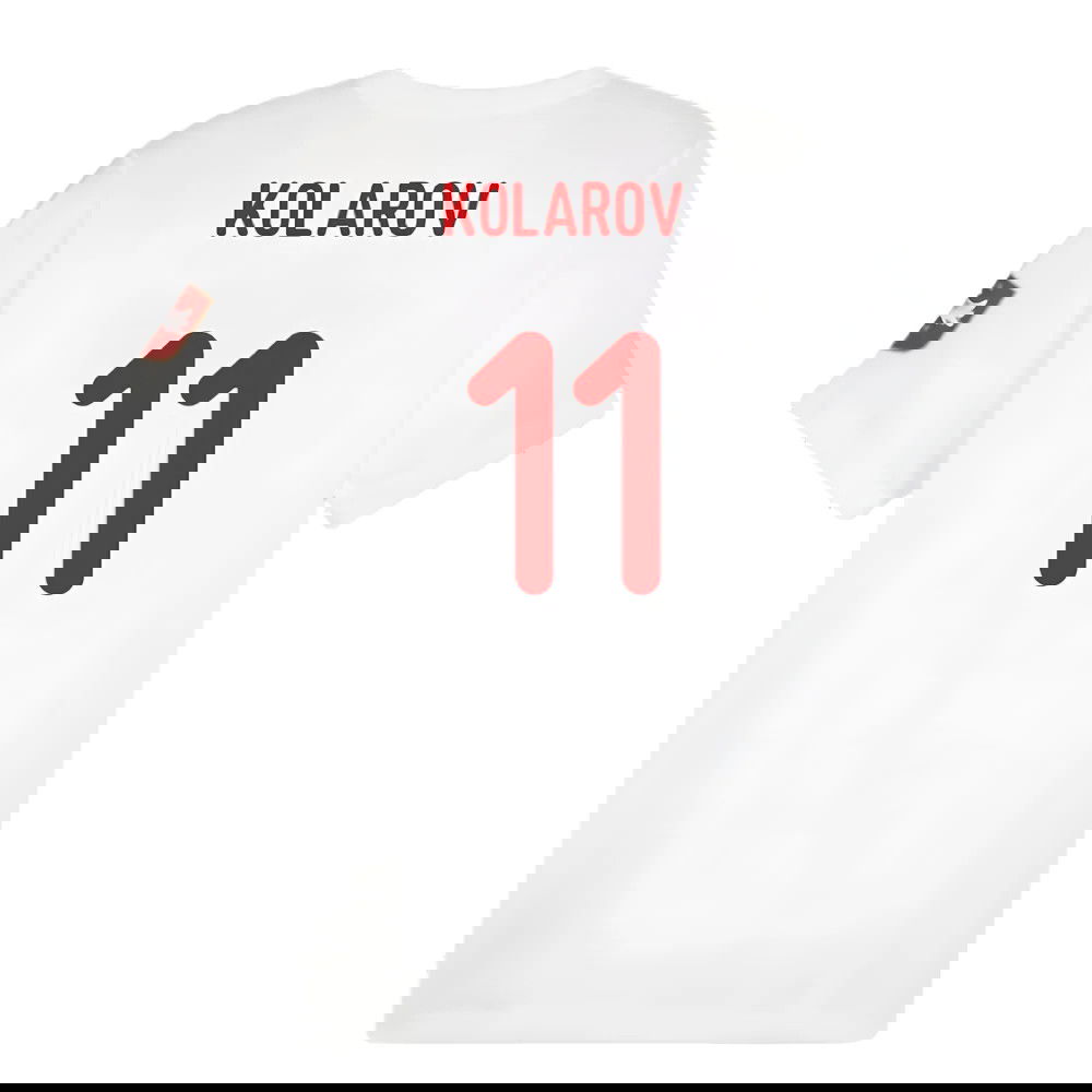 2024-2025 Serbia FtblIcons Tee (White) (Kolarov 11)
