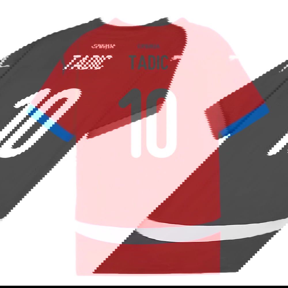2024-2025 Serbia Home Shirt (Kids) (Tadic 10)