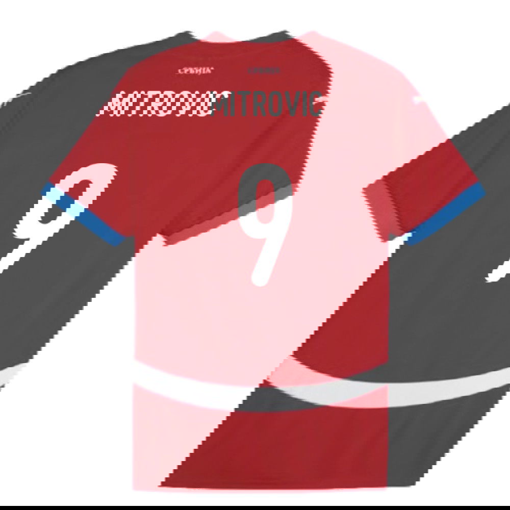 2024-2025 Serbia Home Shirt (Mitrovic 9)