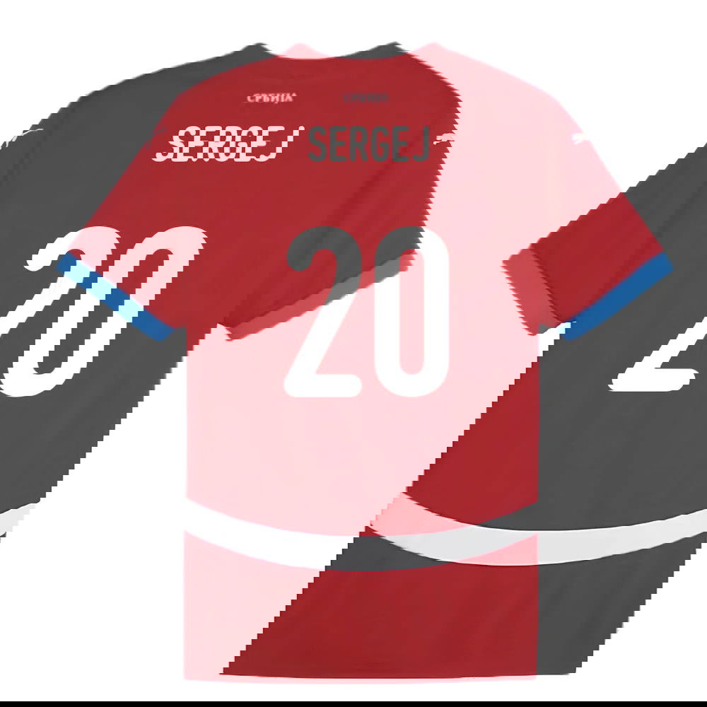 2024-2025 Serbia Home Shirt (Sergej 20)