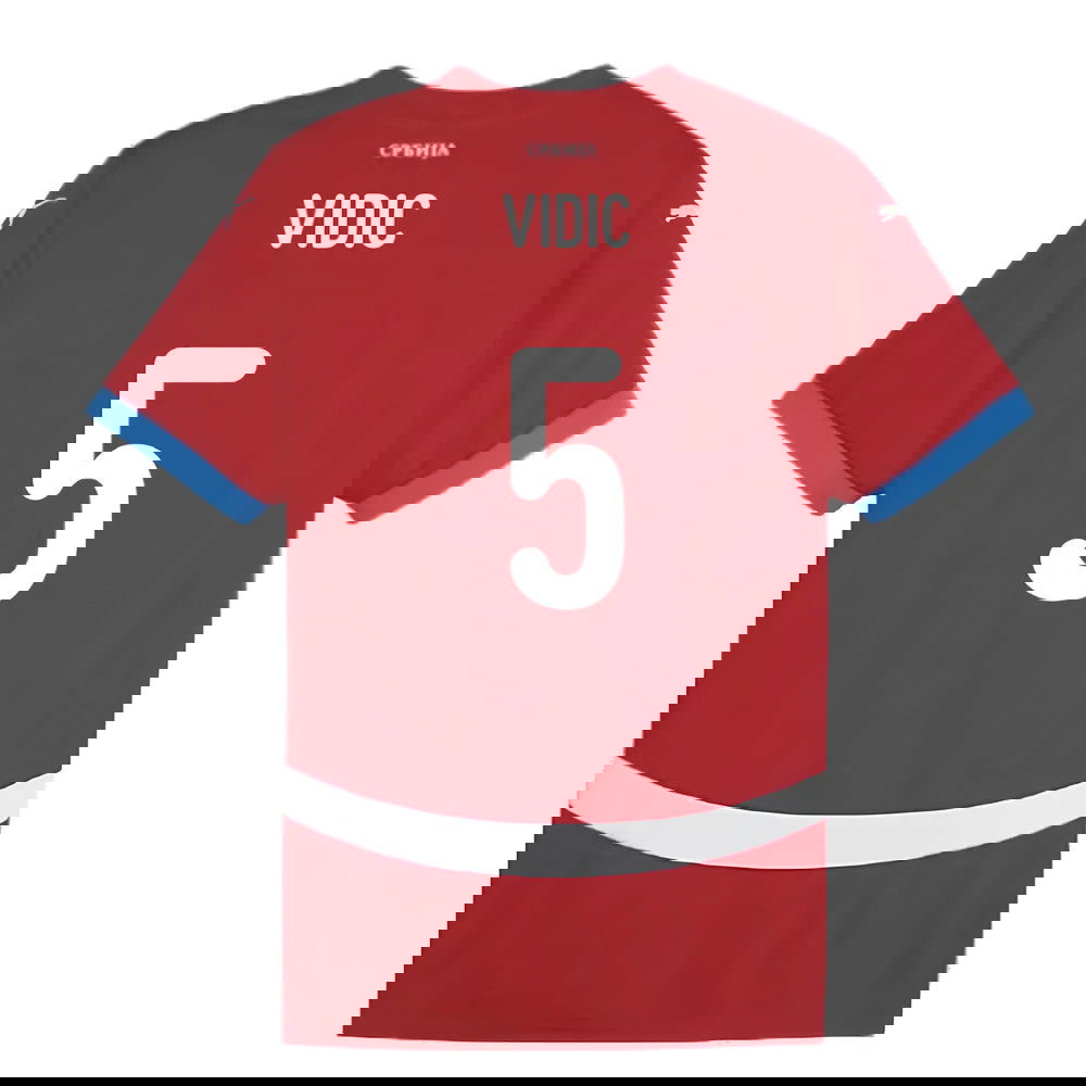 2024-2025 Serbia Home Shirt (Vidic 5)