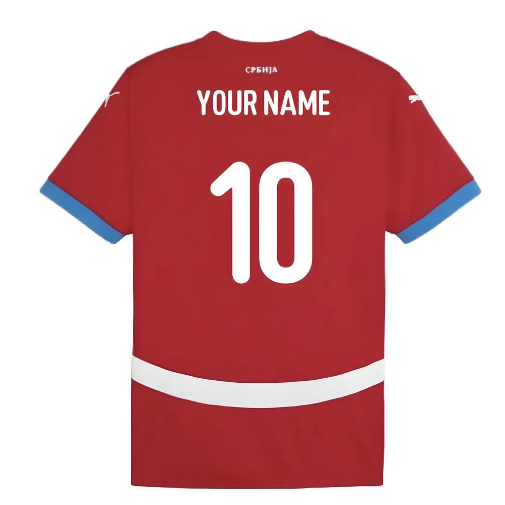2024-2025 Serbia Home Shirt (Your Name)