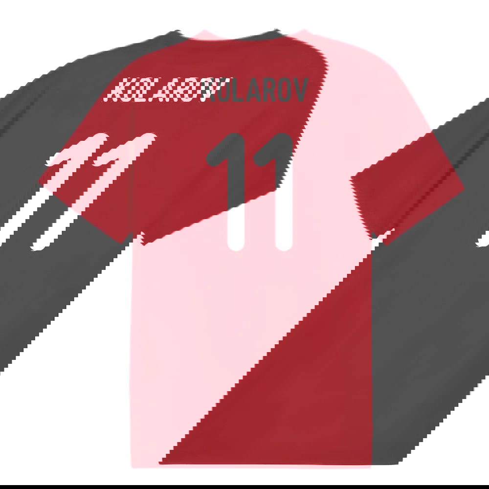 2024-2025 Serbia Pre-Match Jersey (Dark Cherry) (Kolarov 11)