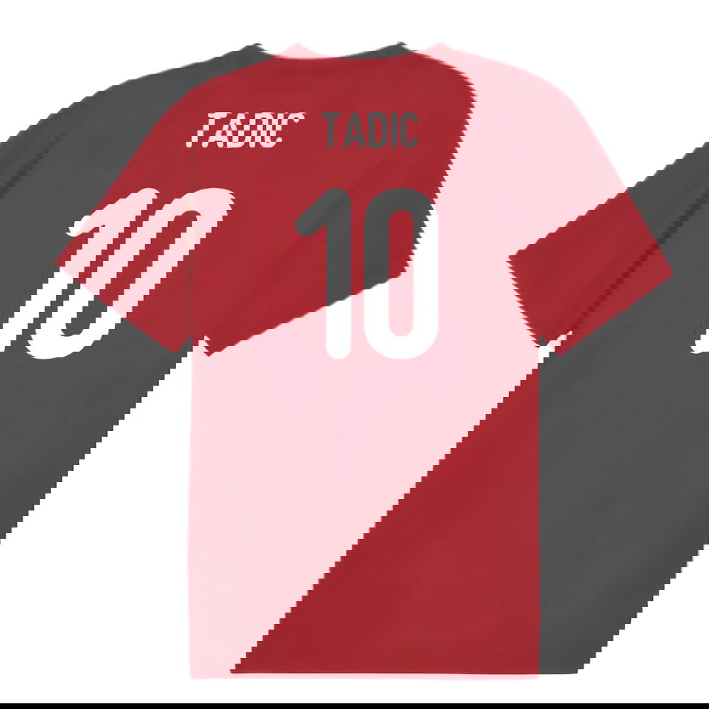 2024-2025 Serbia Pre-Match Jersey (Dark Cherry) (Tadic 10)