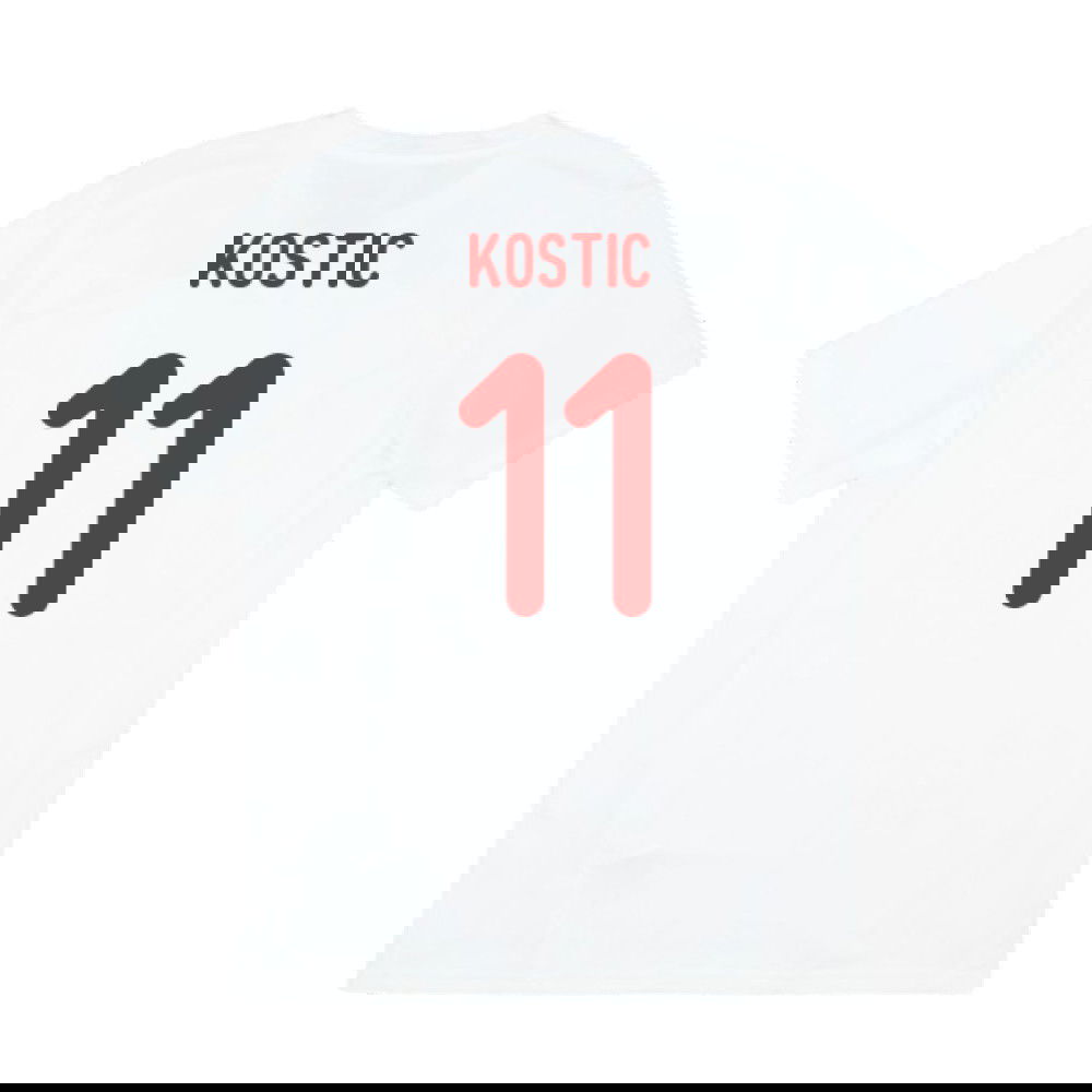 2024-2025 Serbia Training Jersey (White) (Kostic 11)