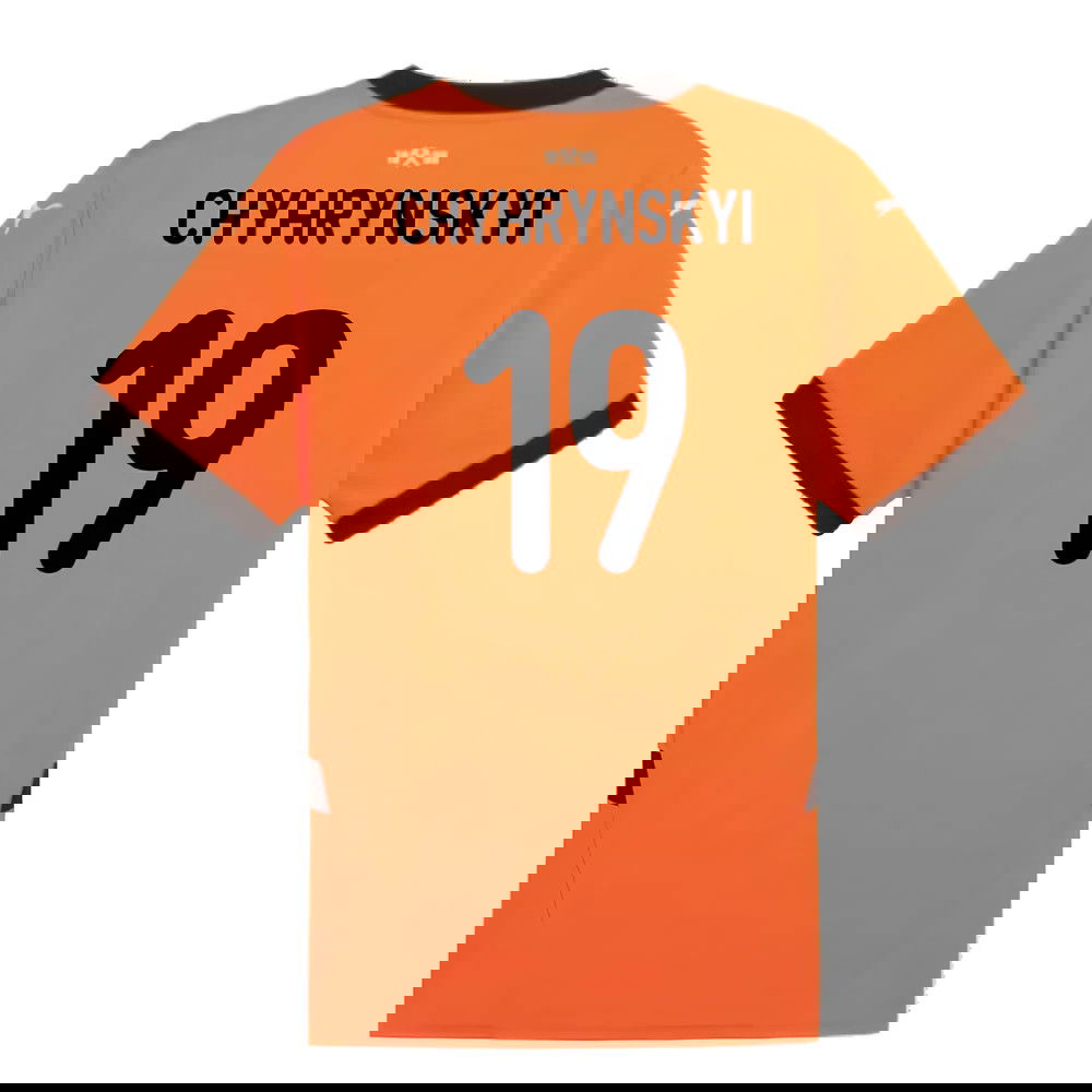 2024-2025 Shakhtar Donetsk Home Shirt (Chyhrynskyi 19)