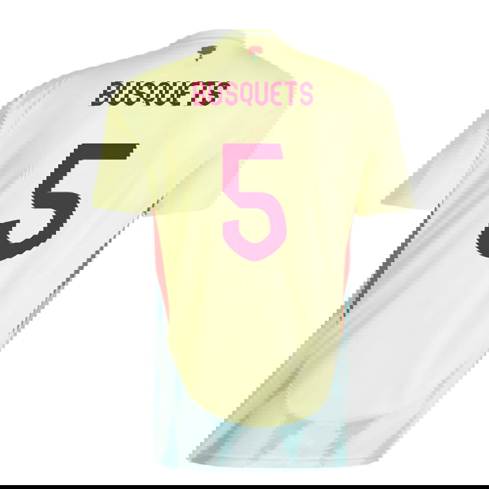 2024-2025 Spain Away Shirt (Busquets 5)