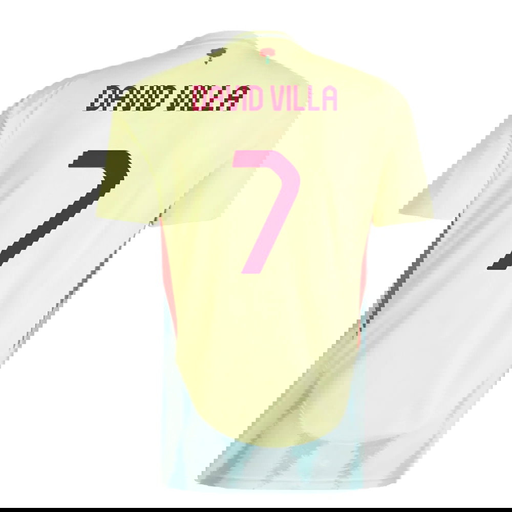 2024-2025 Spain Away Shirt (David Villa 7)