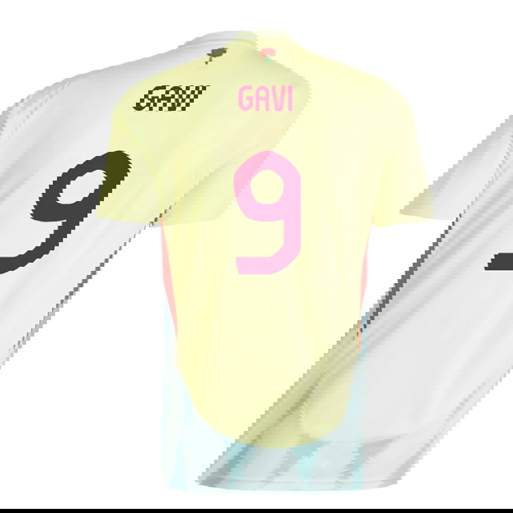 2024-2025 Spain Away Shirt (Gavi 9)