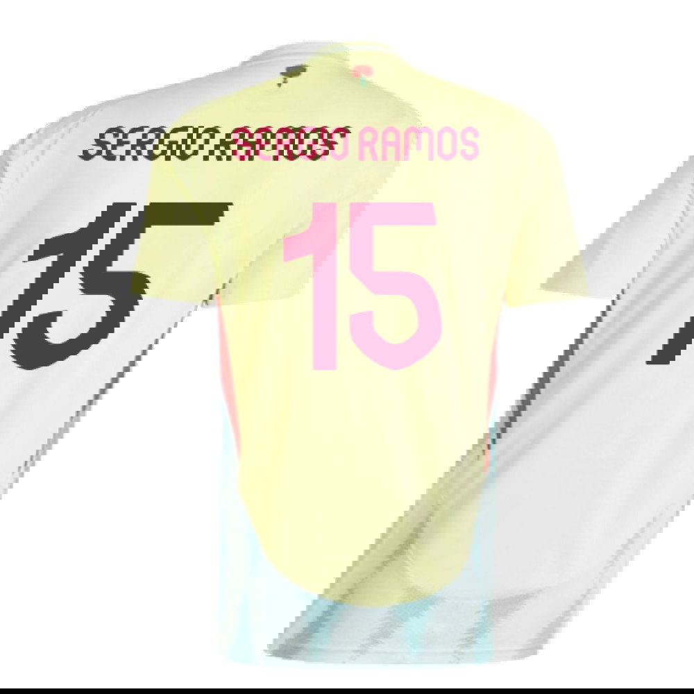 2024-2025 Spain Away Shirt (Ladies) (Sergio Ramos 15)