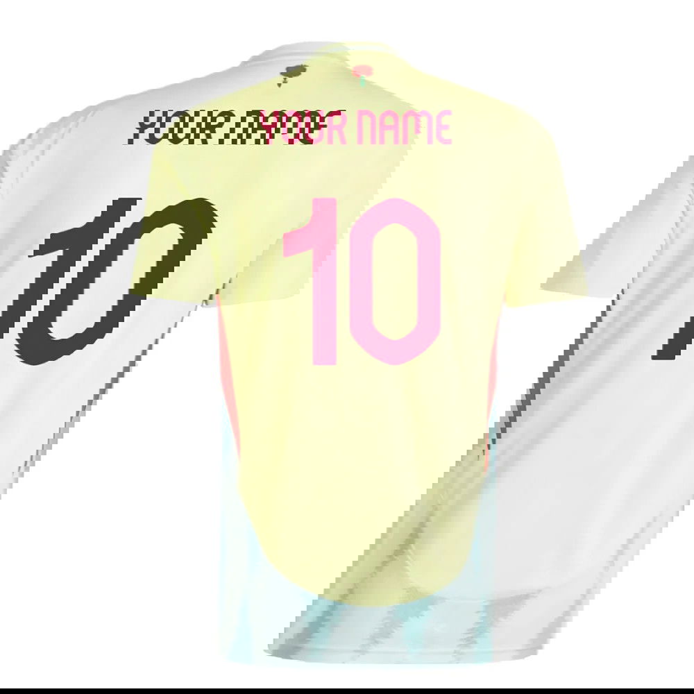 2024-2025 Spain Away Shirt (Ladies) (Your Name)