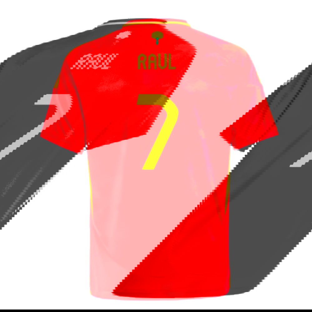 2024-2025 Spain Home Shirt (Kids) (Raul 7)