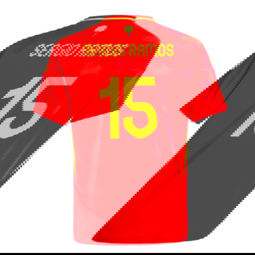 2024-2025 Spain Home Shirt (Kids) (Sergio Ramos 15)