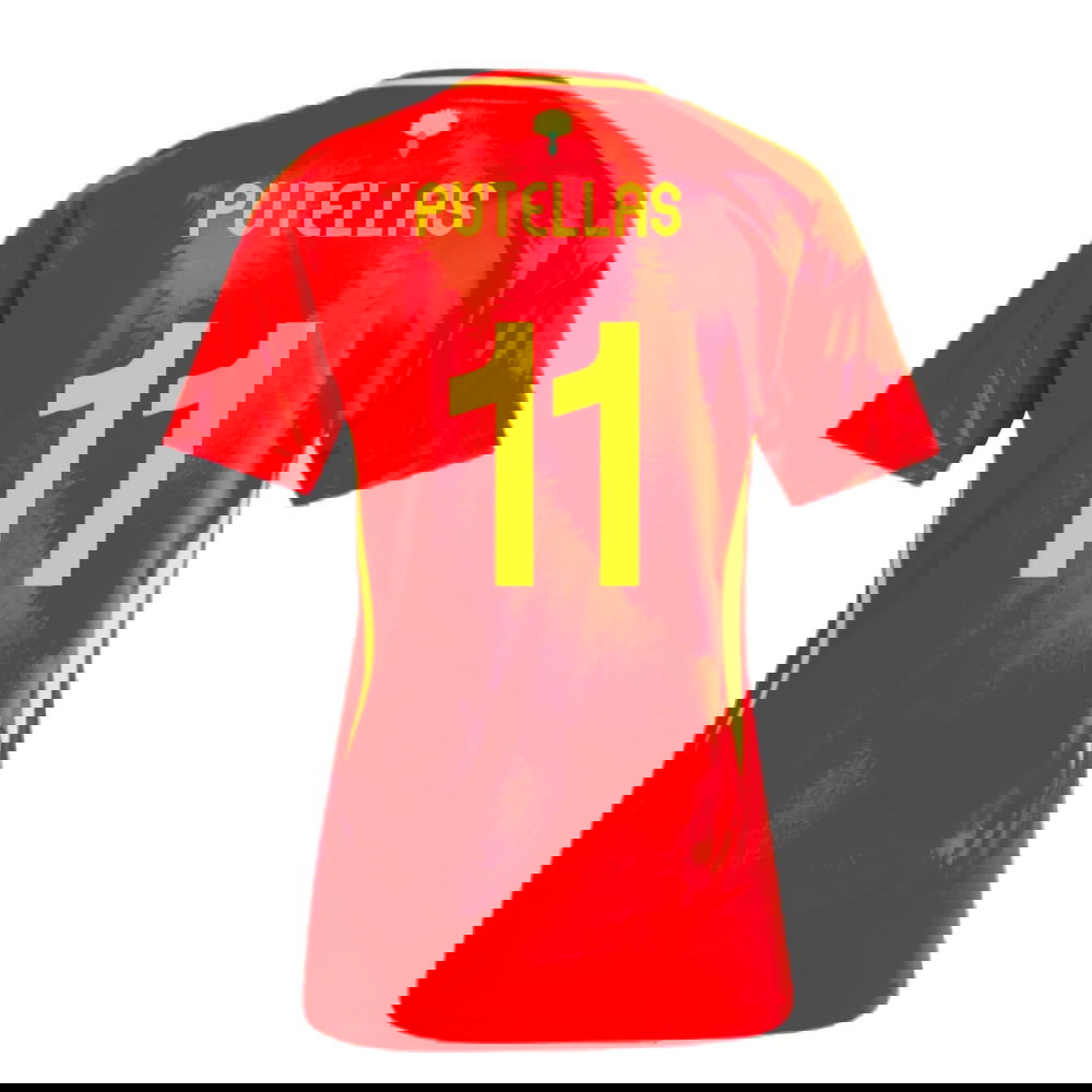 2024-2025 Spain Home Shirt (Ladies) (Putellas 11)