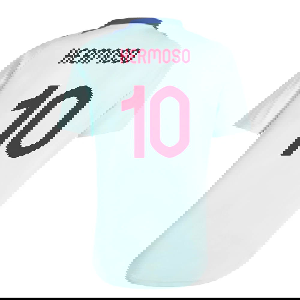 2024-2025 Spain Training Jersey (Halo Mint) (Hermoso 10)