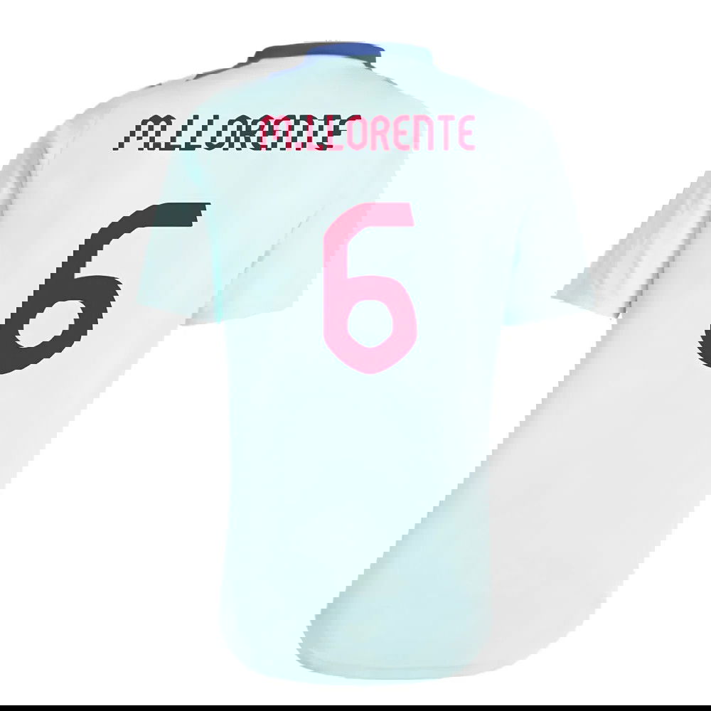 2024-2025 Spain Training Jersey (Halo Mint) (M.Llorente 6)