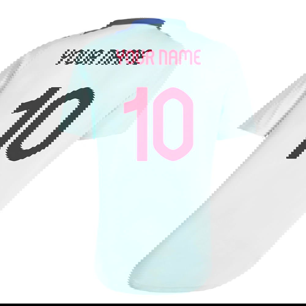 2024-2025 Spain Training Jersey (Halo Mint) (Your Name)