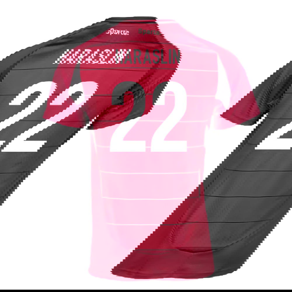 2024-2025 Sparta Prague Home Shirt (Haraslin 22)