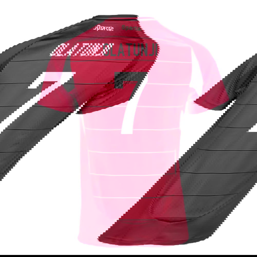 2024-2025 Sparta Prague Home Shirt (Olatunji 7)