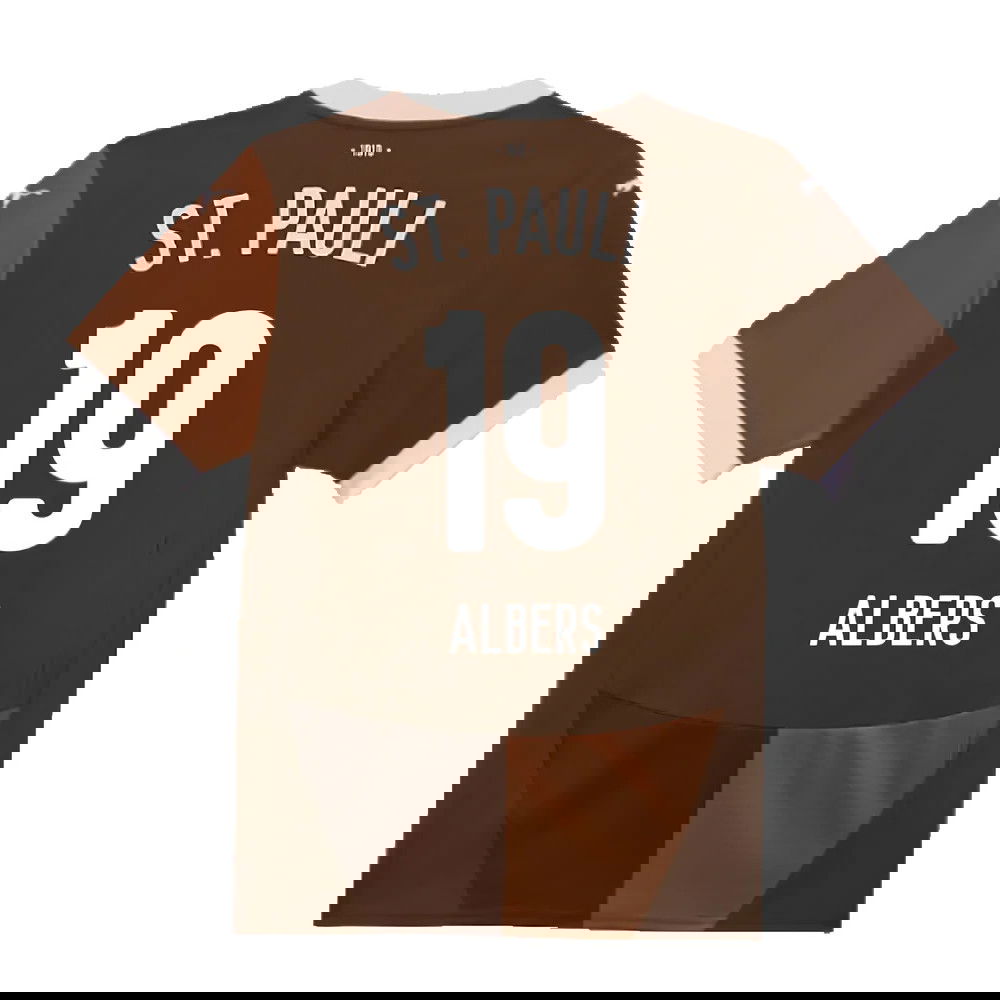 2024-2025 St Pauli Home Shirt (Albers 19)