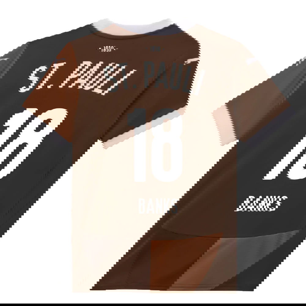 2024-2025 St Pauli Home Shirt (Kids) (Banks 18)