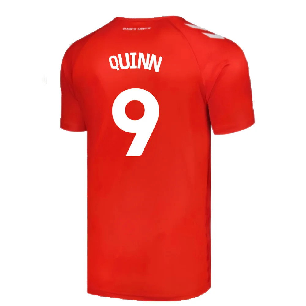 2024-2025 Sunderland Home Pre-Match Shirt (Red) (Quinn 9)