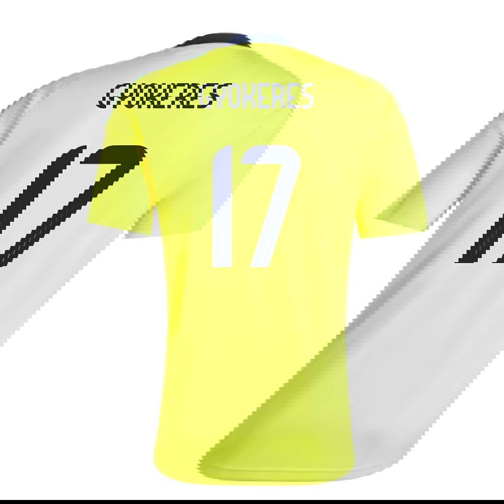 2024-2025 Sweden Home Fan Shirt (GYOKERES 17)